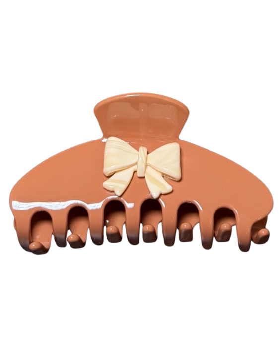 Espresso Bow Clawclip